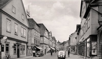 Langestrasse，德国巴克堡，c1930年代 作者 不明