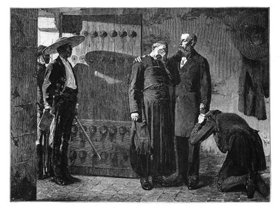马克西米利安皇帝的最后时刻，1867年，十九世纪末 作者 不明