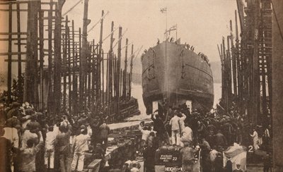 HMS Lion在1910年8月，c1910，1935年推出 作者 不明