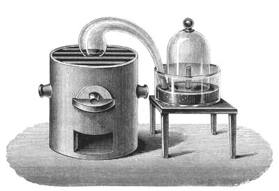 1894年，Lavoisiers调查了空气中氧气的存在，1894年 作者 不明