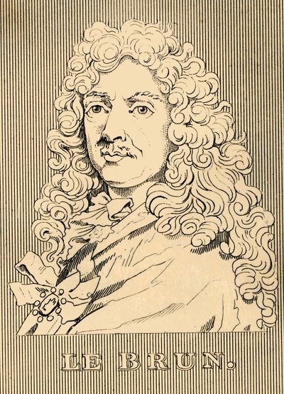 Le Brun，1619-1690，1830。 作者 不明