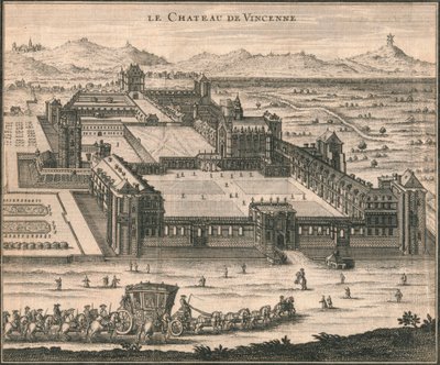温尚城堡（Chateau De Vincenne），1723年。 作者 不明