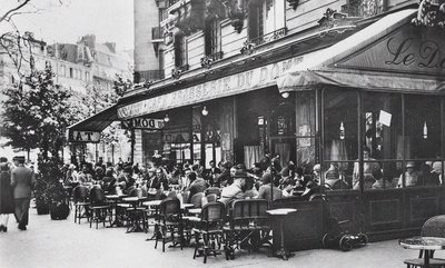 Le Dôme, Boulevard du Montparnasse. 作者 不明