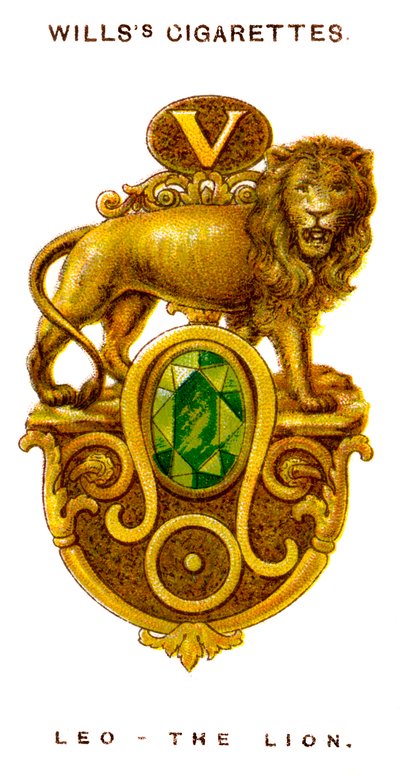 狮子座狮子座，1923年 作者 不明