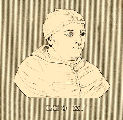 狮子座X，1475-1521年，1830年。 作者 不明