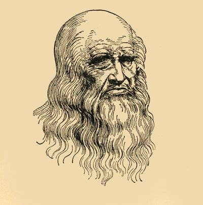 达芬奇（Leonardo Da Vinci），1933年。 作者 不明