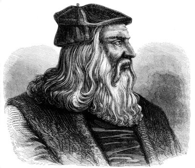 达芬奇（Leonardo da Vinci）1452-1519，16世纪1849年 作者 不明