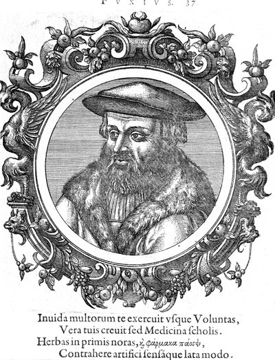 莱昂哈德·福克斯（Leonhard Fuchs），德国植物学家和医师 作者 不明