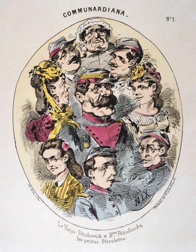 公社美好的日子，1871年 作者 不明