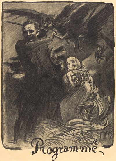 Les Honnêtes femmes，会议，亨利-贝克未发表的诗歌，La Parisienne，1904。 作者 不明