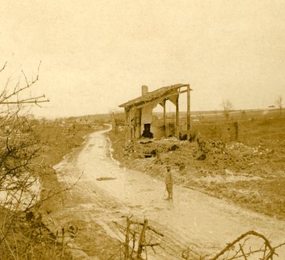 莱胡鲁斯（Le Hurlus），法国北部，c1914-c1918 作者 不明