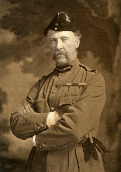 Lieut.-General Hon.N.G. Lyttelton, C.B."，1900年。 作者 不明