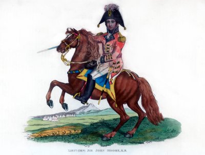 约翰·摩尔爵士中将1761-1809年，1815年 作者 不明