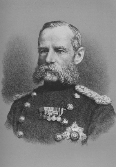 英国陆军中将弗雷德里克·罗伯茨爵士，c1880 1883年 作者 不明