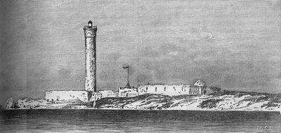 亚历山大，帕罗斯岛上的灯塔，c1882 作者 不明