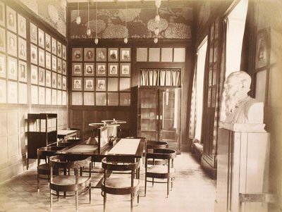 1900年代，俄罗斯文学艺术协会之家文学室 作者 不明
