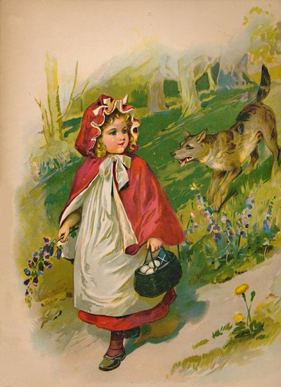 小红帽，1903年 作者 不明