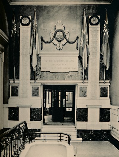 劳埃德战争纪念馆，1928年 作者 不明