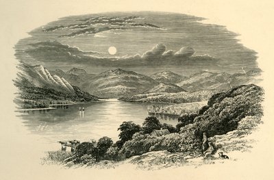 敬畏湖，摄于1890年。 作者 不明