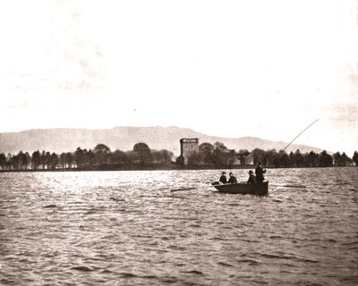 Lochleven城堡，苏格兰，金罗斯，1894年。 作者 不明