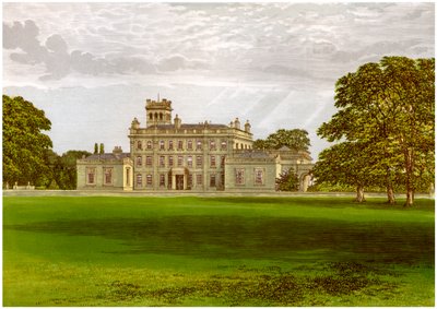 德比郡洛克公园（Doory-Lowe family）的家，德比郡洛克公园（c1880） 作者 不明