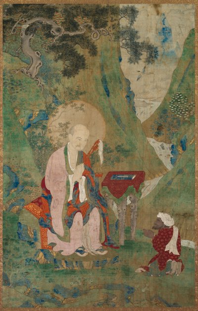 罗汉不朽，1600年代。 作者 不明