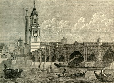 伦敦桥，c1872。 作者 不明