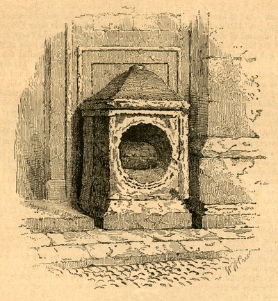 伦敦·斯通（London Stone），1897年。 作者 不明
