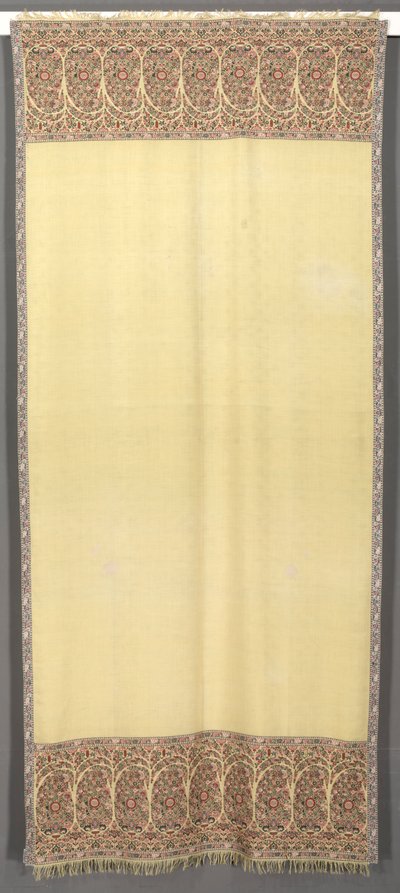 长披肩，1815年之前。 作者 不明