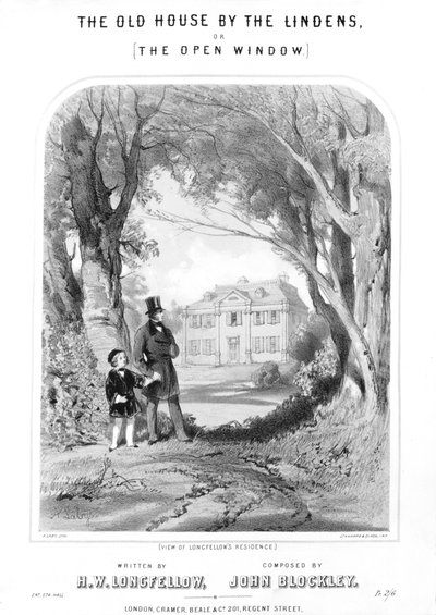 Longfellows房子，c1880 作者 不明