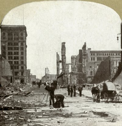 查找格兰特大街。摘自Market St.，1906年。 作者 不明