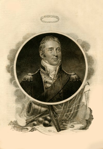 埃克斯茅斯勋爵（Lord Exmouth），1756-1833年，1816年。 作者 不明