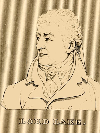 莱德湖（Lord Lake），1744-1808，1830年。 作者 不明