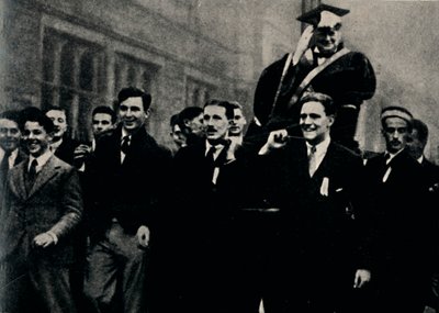 爱丁堡大学大学校长，1929年，1945年。 作者 不明