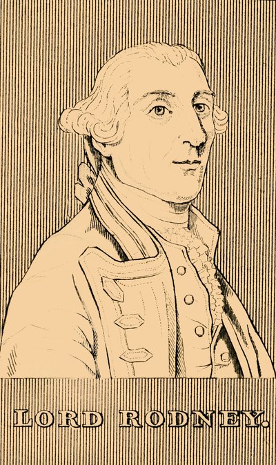 罗德尼勋爵（Lord Rodney），1718-1792年，1830年。 作者 不明