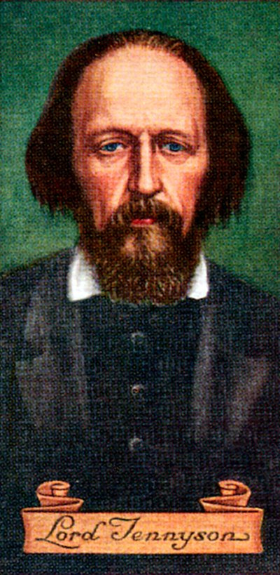 坦尼森勋爵（Lord Tennyson），摘自一系列香烟卡，1935年 作者 不明
