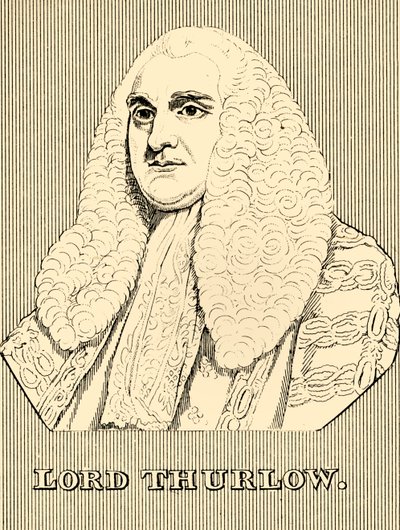 瑟洛勋爵（Lord Thurlow），1731年至1806年，1830年。 作者 不明