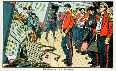 二十世纪初1852年，南非伯肯黑德（Birkenhead）军人失散 作者 不明