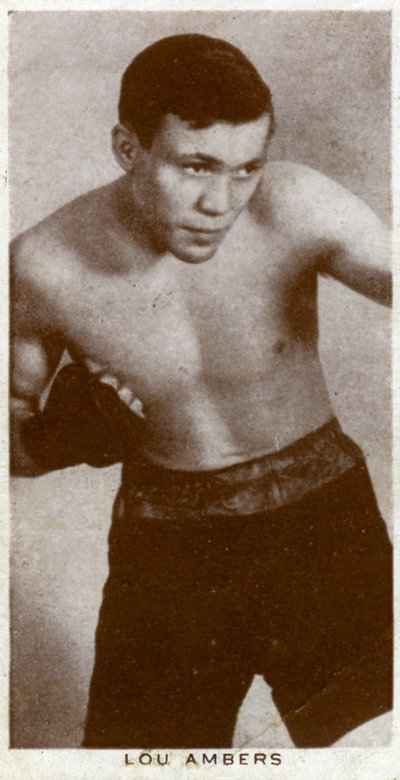 劳·安伯格斯（Lou Ambers），美国拳击手，1938年 作者 不明