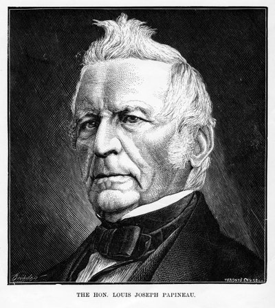 路易斯·约瑟夫·帕皮诺（Louis-Joseph Papineau），1786-1871年，加拿大政治家和律师，十九世纪 作者 不明