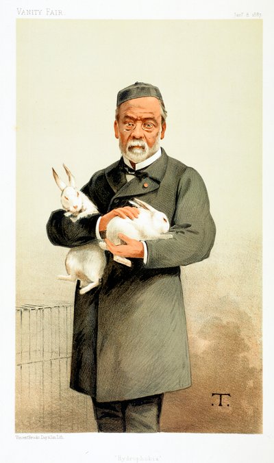 法国化学家，现代细菌学创始人路易斯·巴斯德（Louis Pasteur），1887年 作者 不明