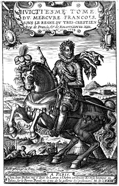 法国路易十三，1623年 作者 不明