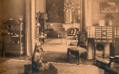 1927年，比利时布鲁塞尔古巴大使馆路易十四室。 作者 不明