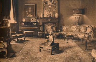 1927年，比利时布鲁塞尔古巴大使馆路易十四室。 作者 不明