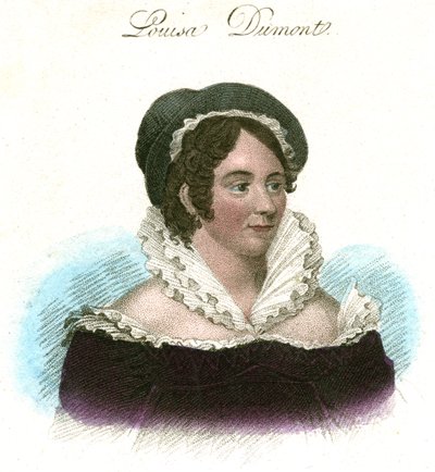 路易莎·杜蒙（Louisa Dumont），c1825-1850年 作者 不明