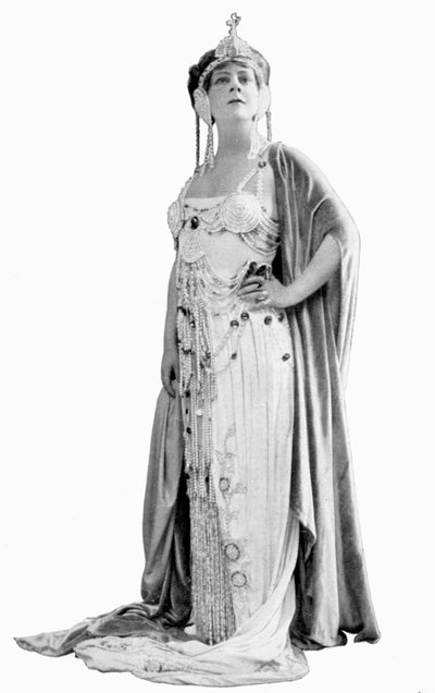 路易丝·埃德维娜（Louise Edvina）1880-1940，加拿大女高音，c1911 作者 不明