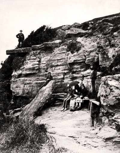 恋人座位，Fairlight，Hastings，苏塞克斯，c1900 作者 不明