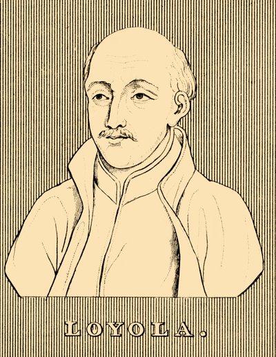 洛约拉，1491-1556年，1830年。 作者 不明