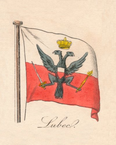 卢贝克，1838年 作者 不明