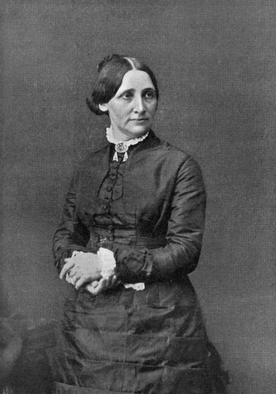 露西·韦伯·海斯（Lucy Webb Hayes），美国总统拉瑟福德·B·海斯（Rutherford B Hayes）的妻子，19世纪，1908年 作者 不明